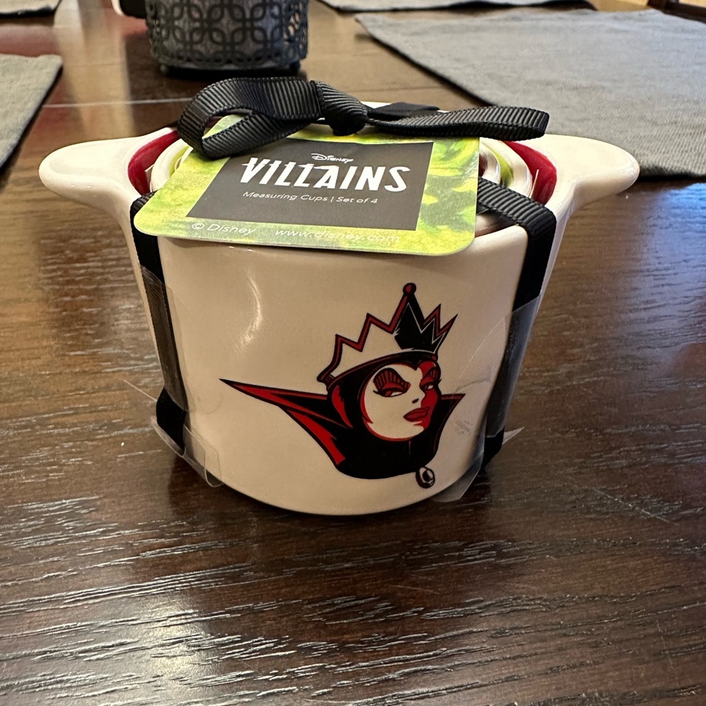 Rae Dunn Disney Villains Measuring cups